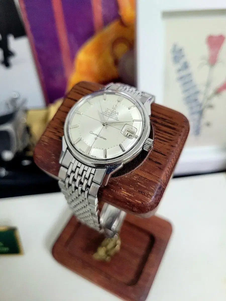 Commander Class) Omega Constellation Pie Pan Frog Leg