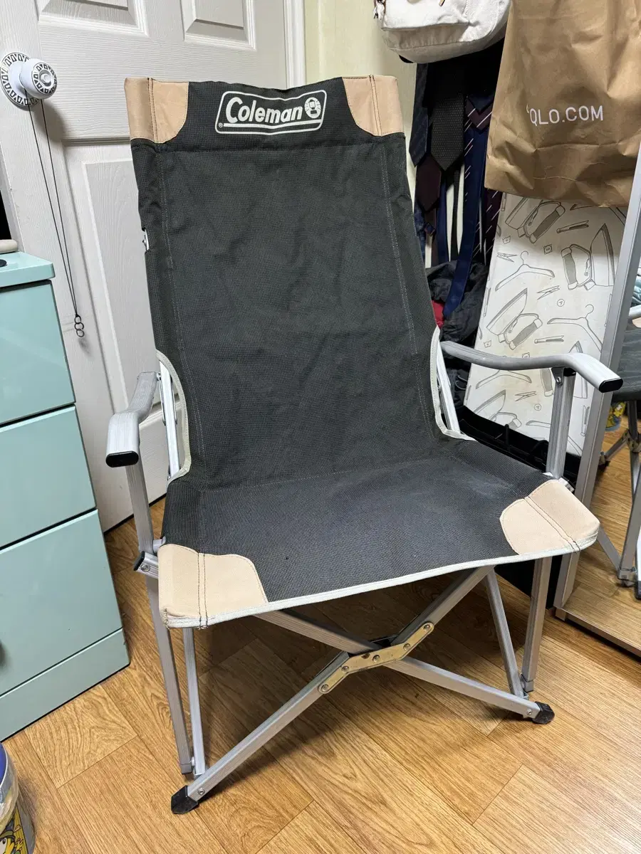 Coleman Relax Chair 2 Green, Coleman Cozy Chair Paisley Chair 2 pieces for sale