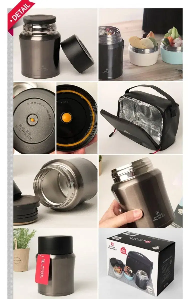 Swiss Military Insulated Lunch Box Thermos