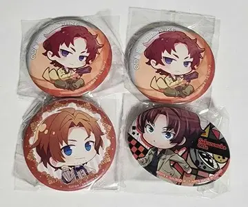 문호 스트레이독스 오다 사쿠노스케 캔뱃지 6개 아크릴 키링 1개 세트