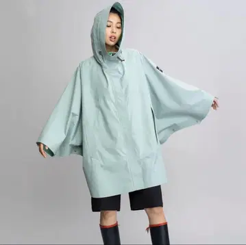 AIGLE 투습 방수 레인 판초 레인코트