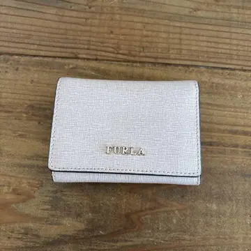 FURLA 훌라 3단 폴더형 지갑 더스티 핑크
