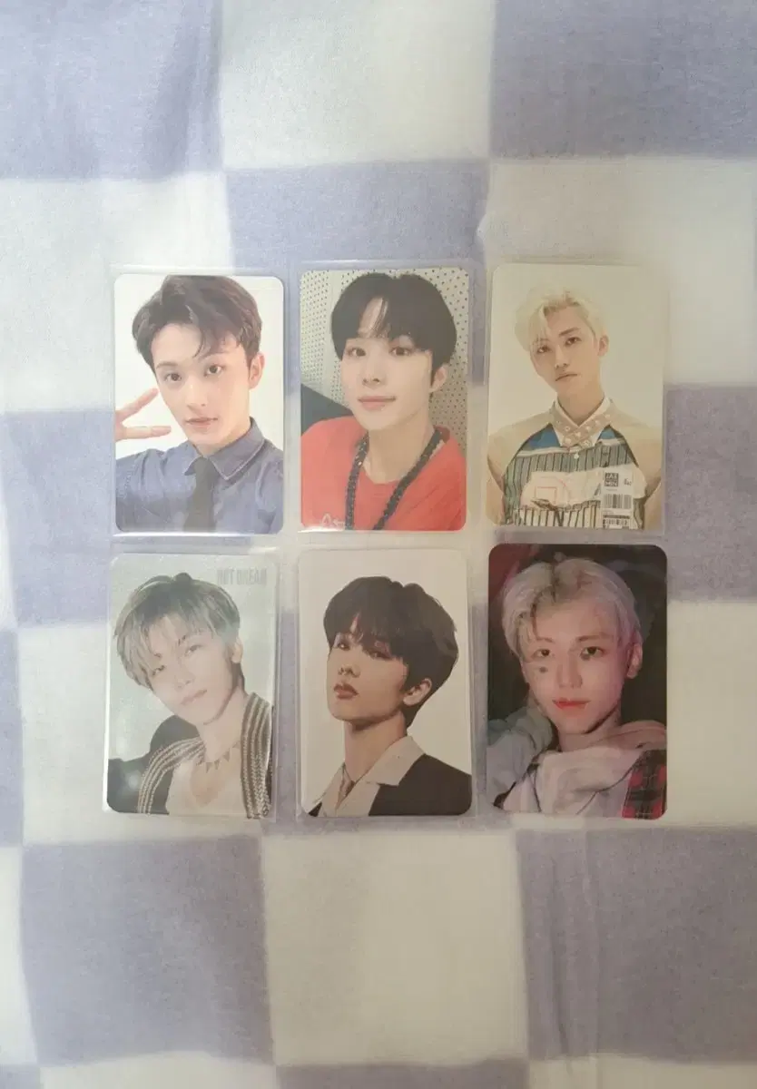 NCT 엔시티 마크 정우 재민 지성 포카 6장 일괄