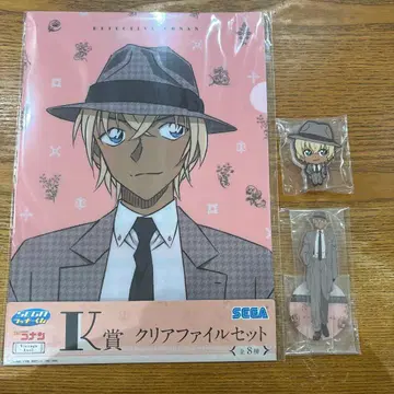 명탐정 코난 F상 아크릴 스탠드 K상 클리어 파일 I상 아크릴 블록