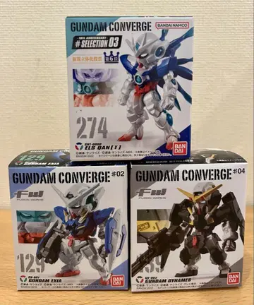건담 네이비 건담 OO 3점 FW GUNDAM CONVERGE