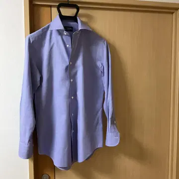제조사 셔츠 가마쿠라 스프레드 옷깃 셔츠 블루/무지