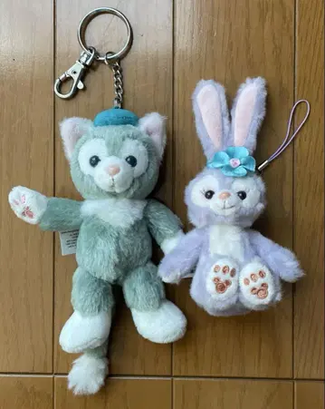 홍콩 디즈니랜드 스텔라루 젤라토니 봉제 인형 키링