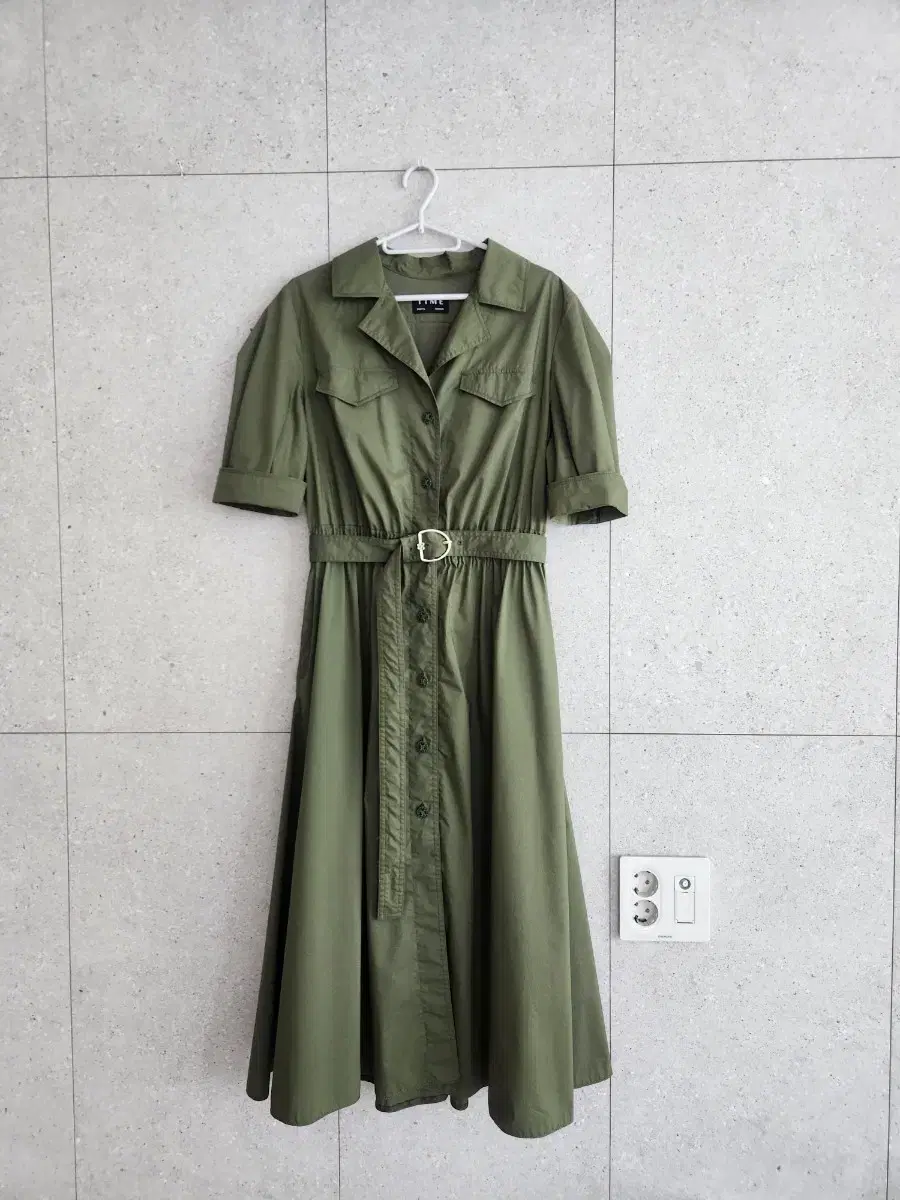 (택포)한섬 타임 23s/s 원피스 66사이즈