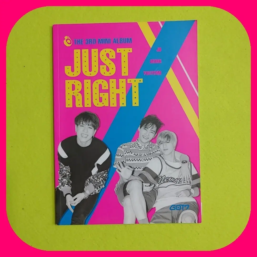 GOT7 친필싸인반 CD 미사용