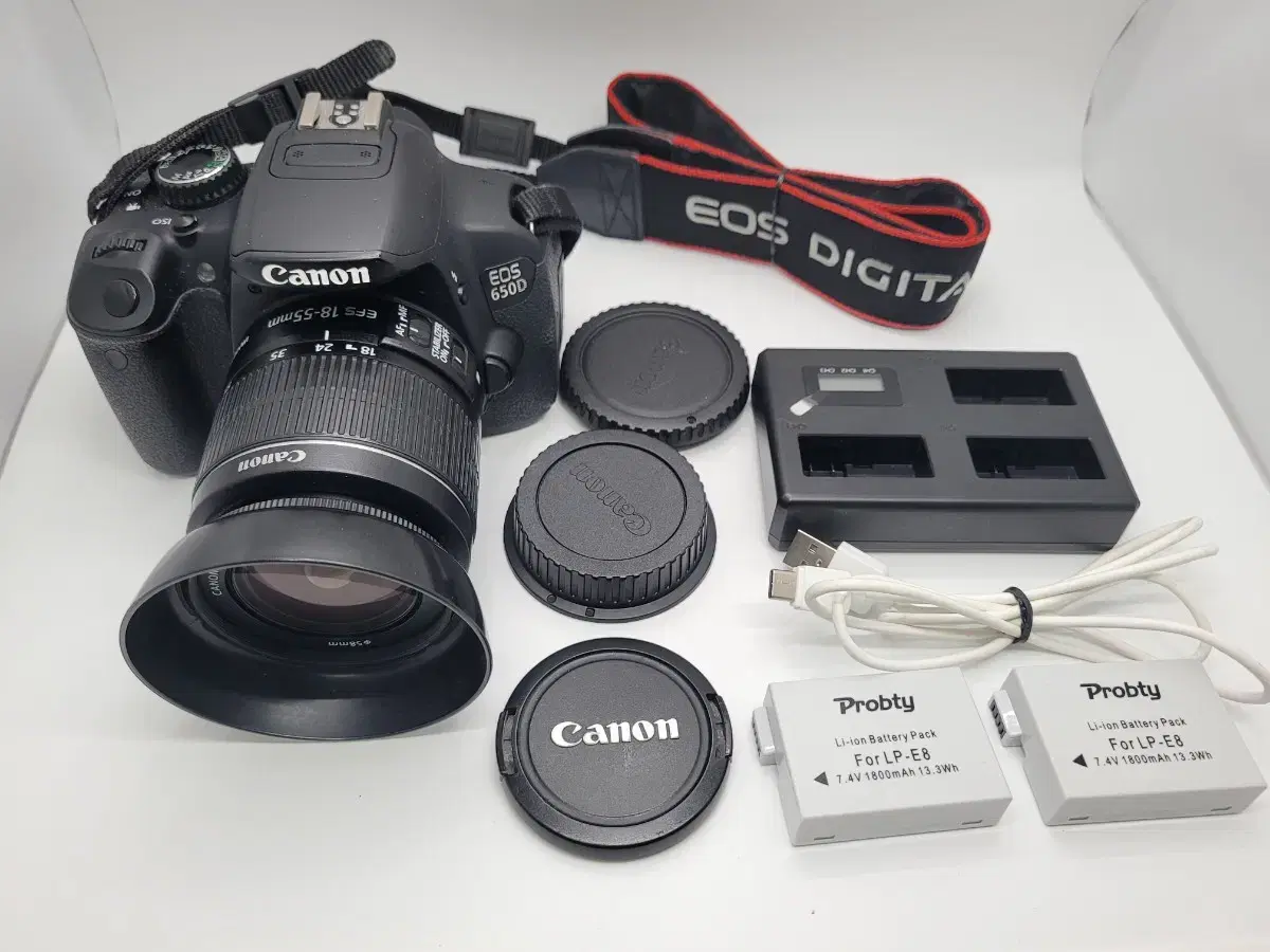가성비 최고의 캐논 dslr 카메라 eos 650D 와 18-55렌즈세트