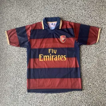 00s Fly Emirates AC 밀라노 1번 풋볼 셔츠