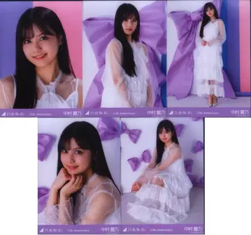 노기자카46 회장에서 한정판 브로마이드 나카무라 레노 12주년 5종 컴프