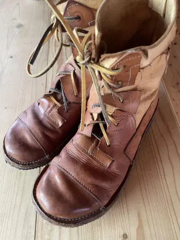 소다 코 가죽 부츠 26cm