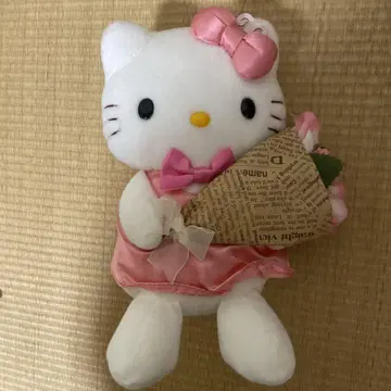 헬로키티 키티 부케 꽃다발 봉제 인형
