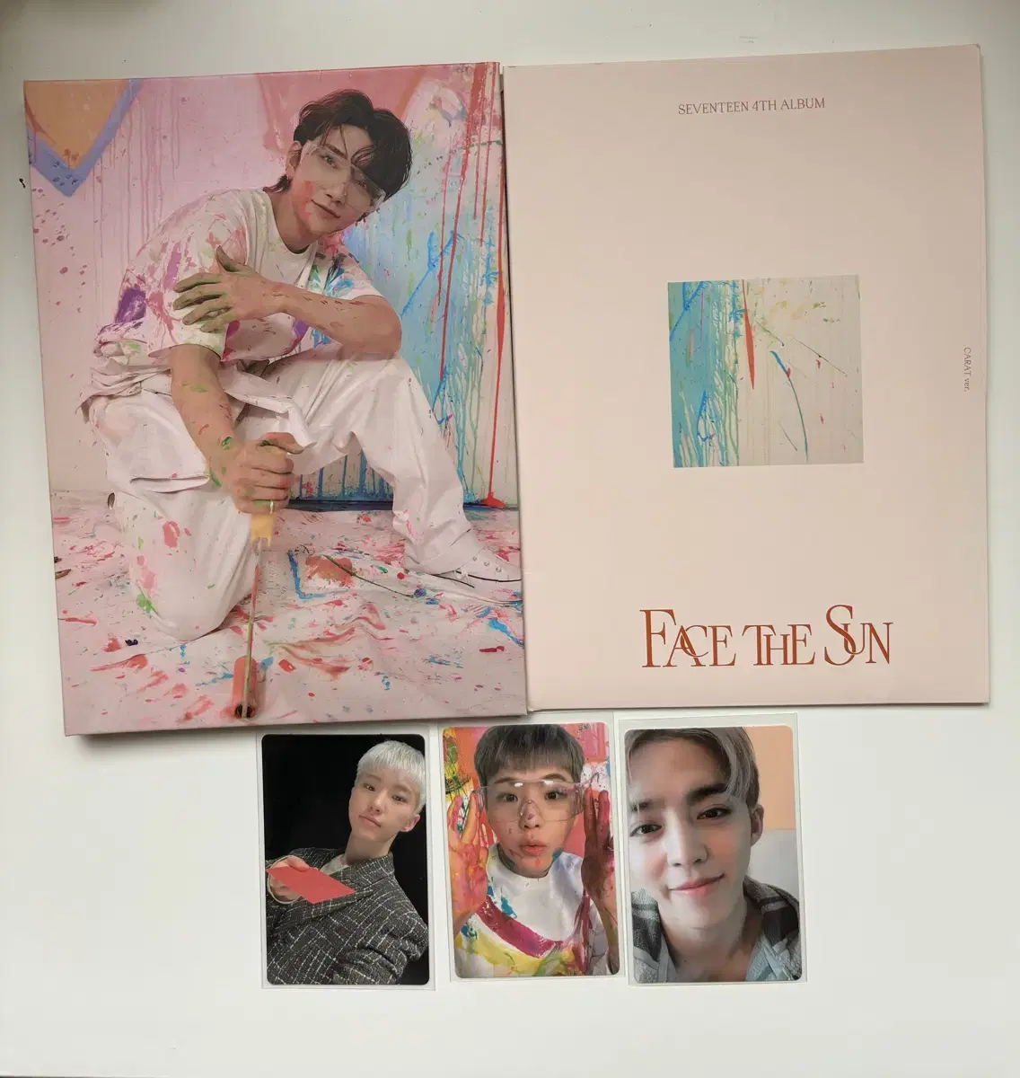 세븐틴 FACE THE SUN 조슈아앨범 조슈아 에스쿱스 호시 포카