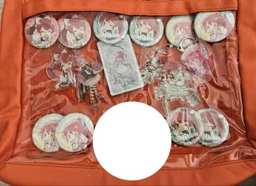 프리파라 미칸 캔뱃지 키링 이타백