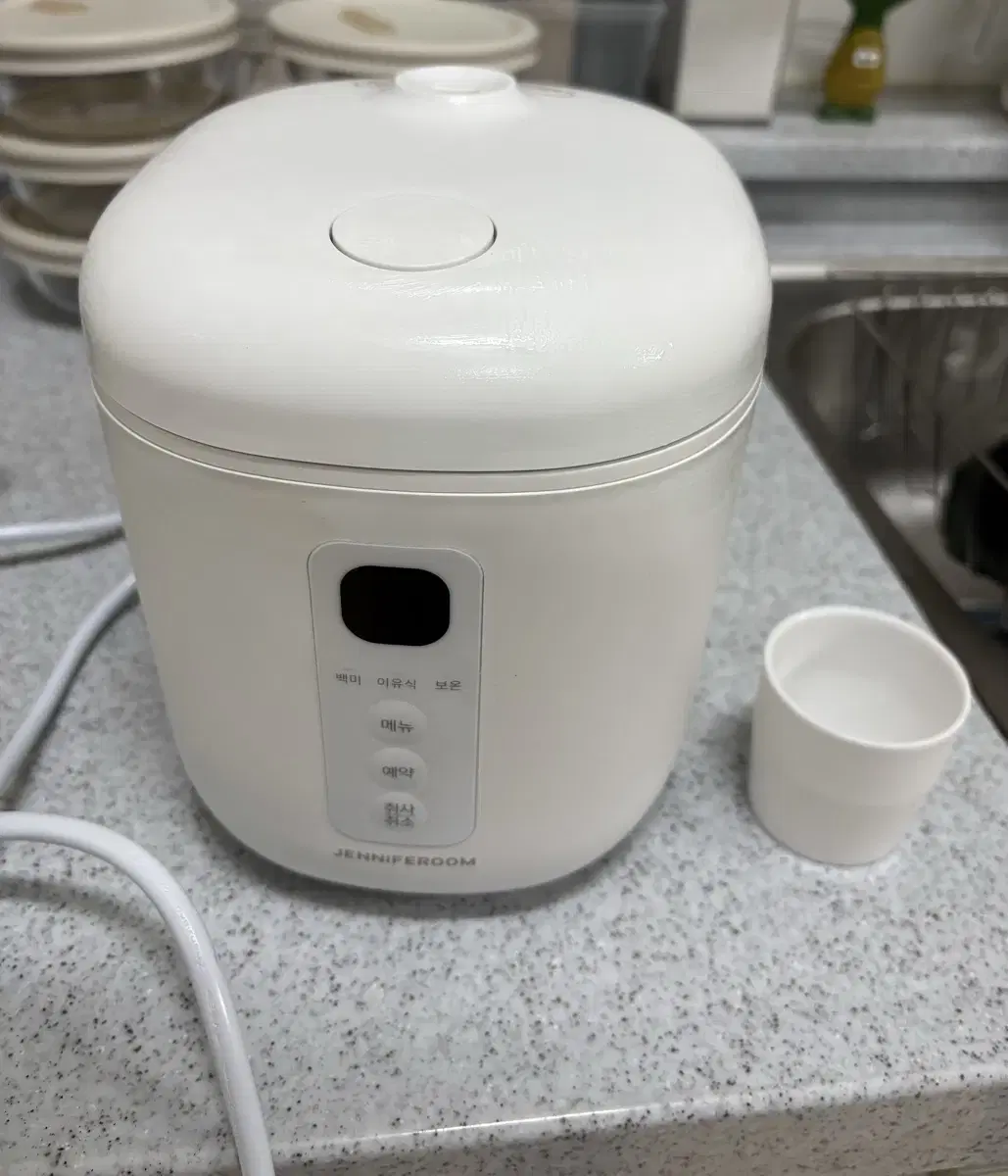 제니퍼룸 전기밥솥 미니 마카롱밥솥
