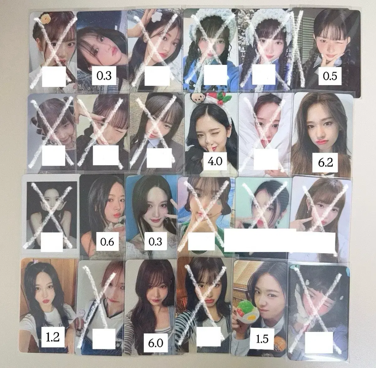 아이브 포카 판매합니다