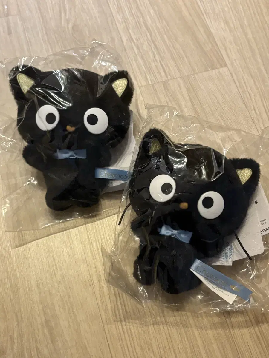 산리오 고양이 초코캣 마스코트 키링인형