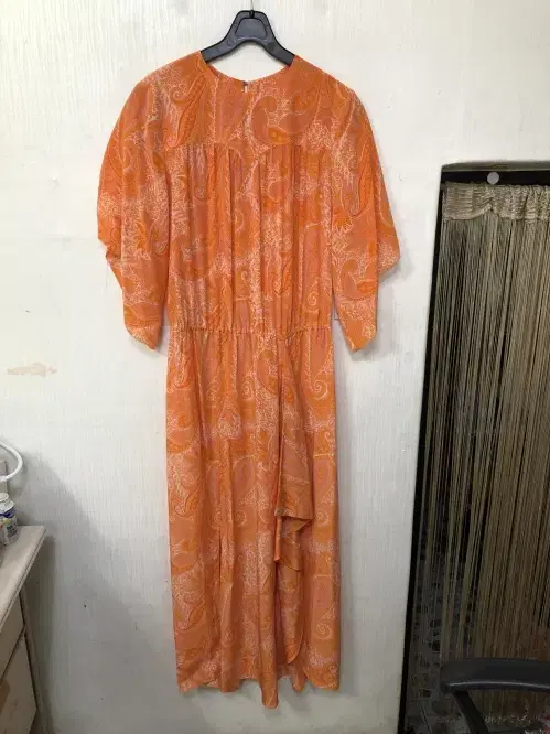쟈딕앤볼테르 실크100 롱 원피스