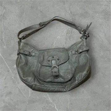 vintage leather shoulder bag 일본제 y2k
