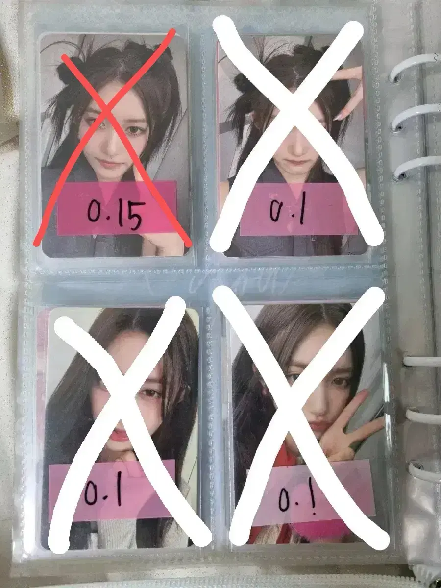 아이브 이서 포카 판매합니다
