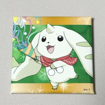 디지몬 테리아몬 크리스마스 캔뱃지 20주년