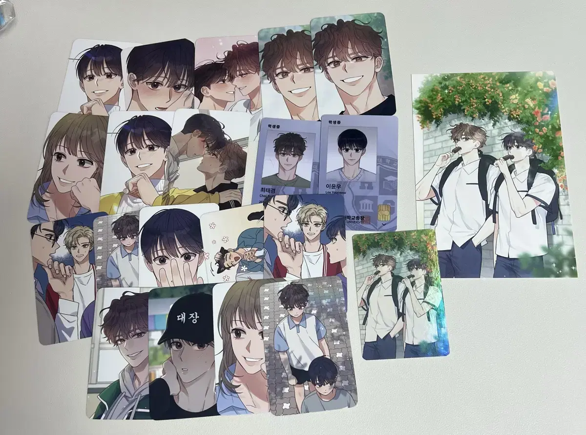 Omega Complex Ocom poca Visit Poca Student ID Card 50,000 won pre-order benefit postcard Bulk