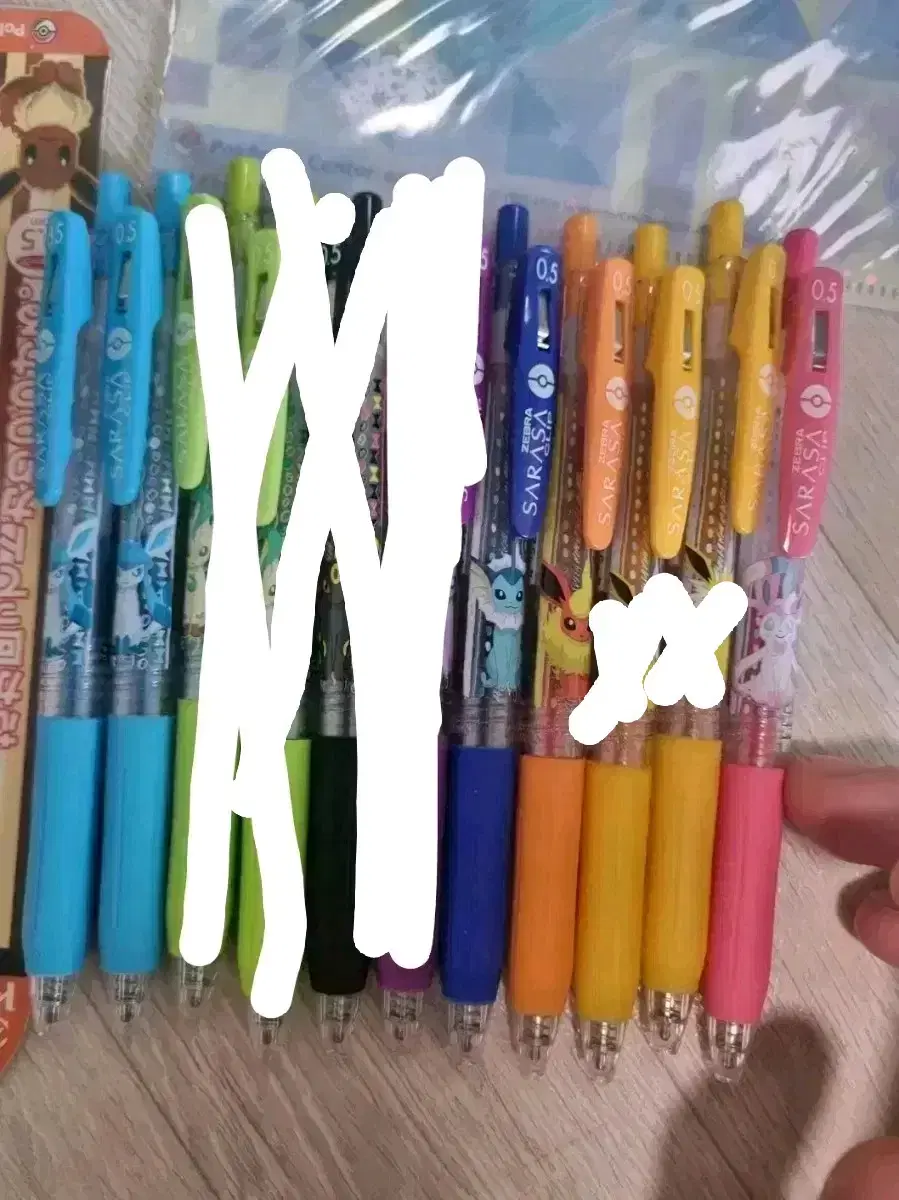 Pokémon Goods | Eevee Colorful Ballpoint Pens