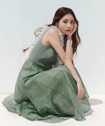 SNIDEL 스나이델 슬리브리스 도킹 원피스