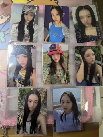 해린 newjeans 트레이딩 카드 linefriends njz