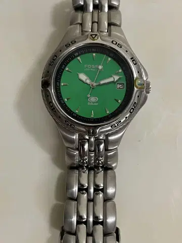 FOSSIL blue 남성용 시계