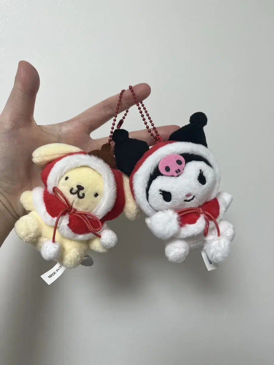 폼폼푸린 쿠로미 크리스마스 키링