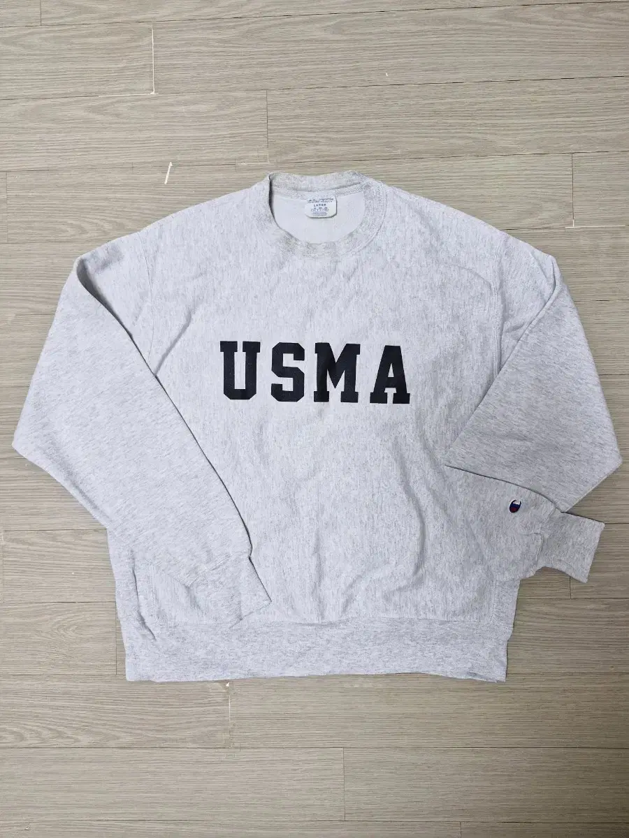 [us L사이즈] 챔피온 리버스위브 블루택 USMA 스웻셔츠