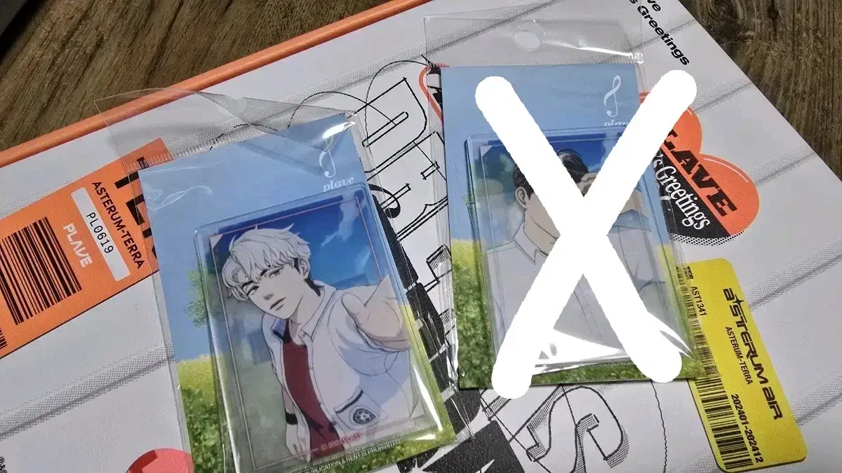 Pllave Animateplus acrylic card eunho