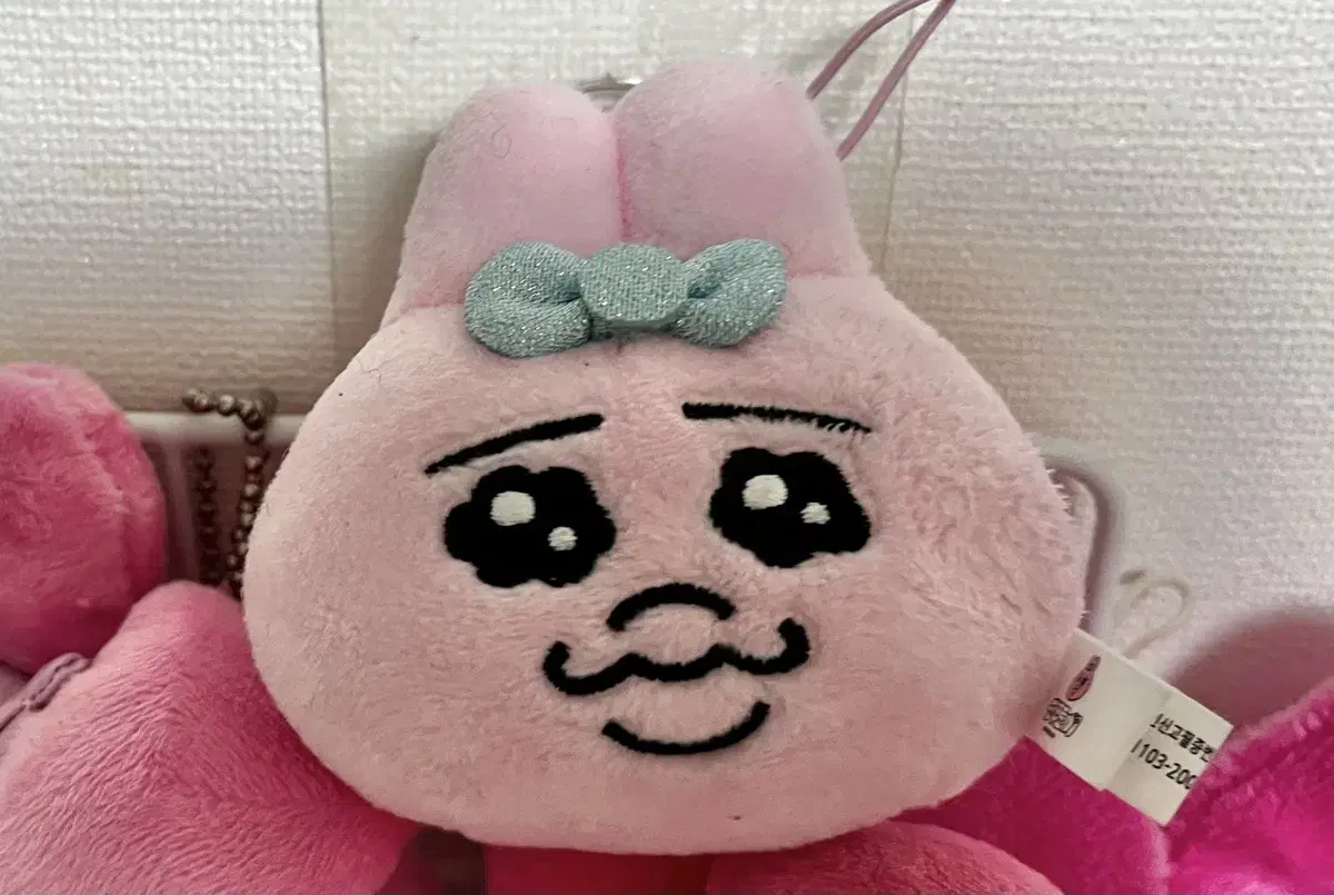 오빤쮸 우사기 얼굴 랜덤 키링 인형 판매