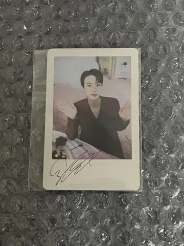 BTS 진 디콘 트레이딩 카드 카카오 혜택 typeA