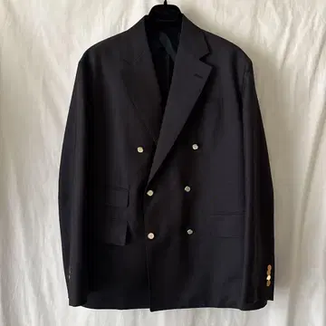 DRAWER 다크 네이비 더블 브레스트 자켓 2023ss