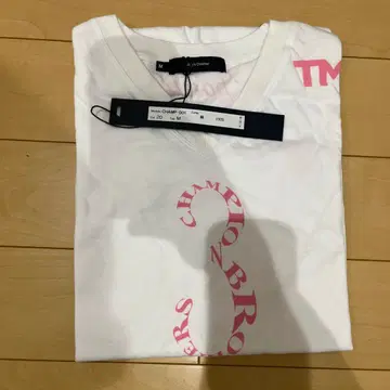 Jimy's Charmer V넥 티셔츠 M 화이트 새상품