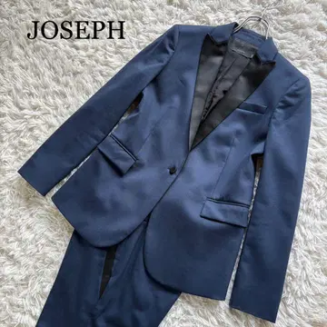 새상품급 JOSEPH 셋업 턱시도 수트 스트레치 네이비 36