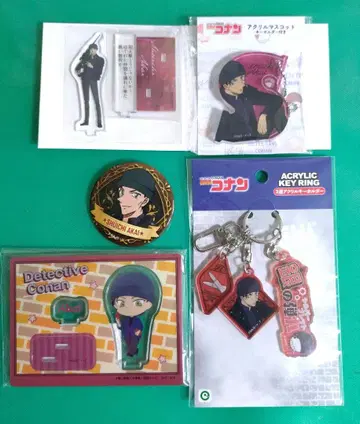 명탐정 코난 단안의 잔상 공개 기념 이상윤(아카이 슈이치) 5종 세트
