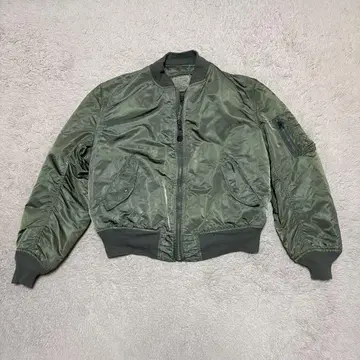 새상품급 90년대 알파 MA-1 플라이트 자켓 카키 L