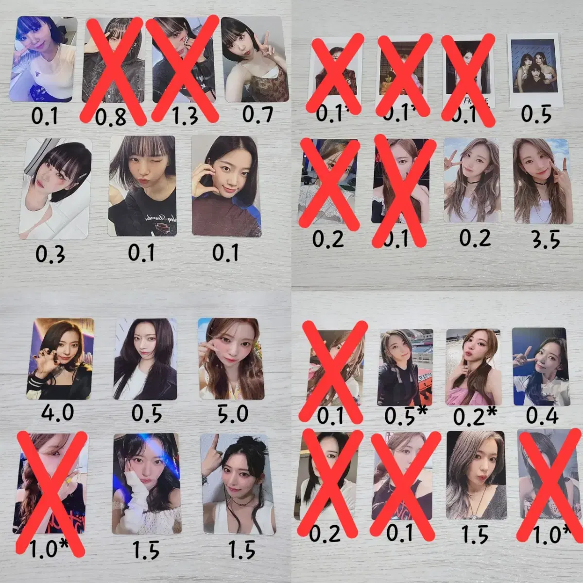 르세라핌 김채원 사쿠라 공식 포카 양도 셀포 위버스 쇼피 조은뮤직 팬싸