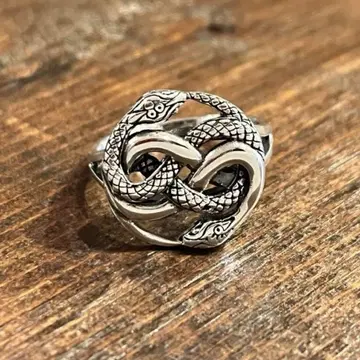 [ New Arrivals ] 뱀 반지 실버 925
