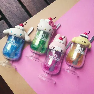 찻집 산리오 크림 소다 키티 폼폼푸딩 시나모롤 마이멜로디