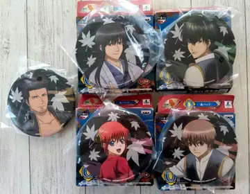 은혼 빅 캔뱃지 5개 제일복권 트레이딩 카구라 곤도 토카기 오키타