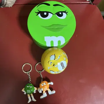 엠앤엠즈 M&Ms 초콜릿 캔 키링 묶음 판매