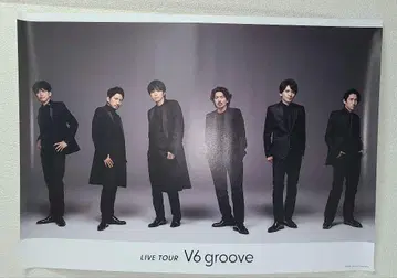 V6 groove 라이브 투어 포스터