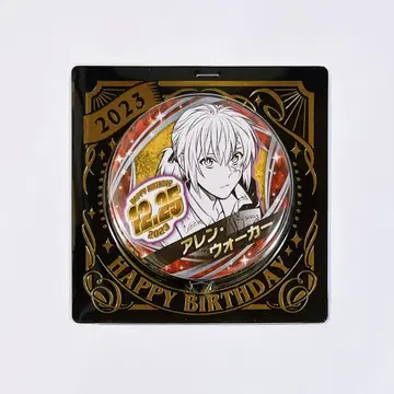 D.Gray-man 생일 캔뱃지 2023 알렌 워커