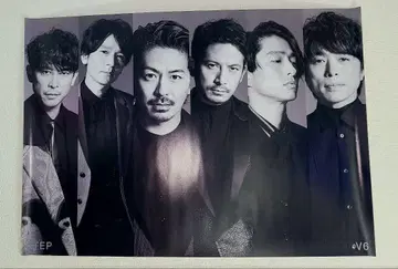 V6 STEP 한정판 포스터 첫 구매 한정